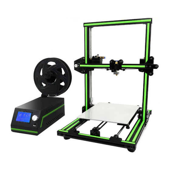 Anet E10 Troubleshooting Manual