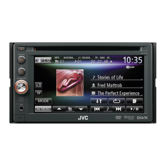JVC KW-AV58 Installation & Connection Manual