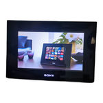 Sony S-Frame DPF-D70 Operating Instructions Manual