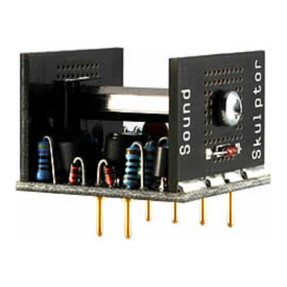 Sound Skulptor SK25 Assembly Manual