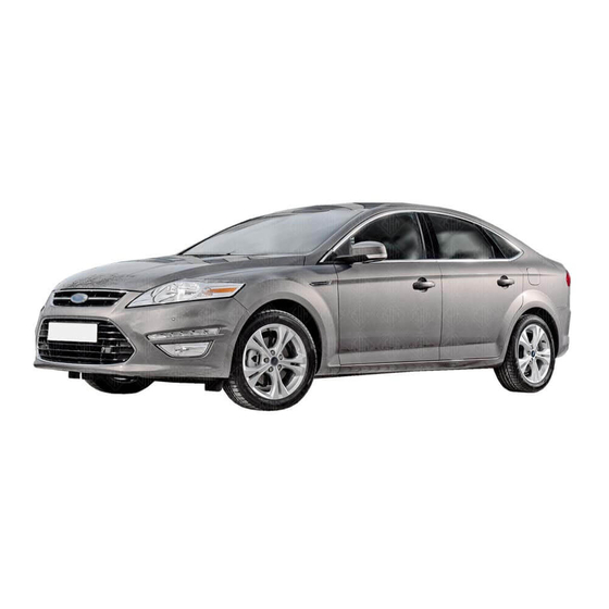 Ford MONDEO 2010-2014 Manuals