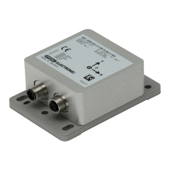 HYDAC ELECTRONIC HIT 1000 Manuals