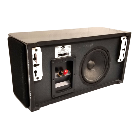 NHT HDP-2 Owner's Manual