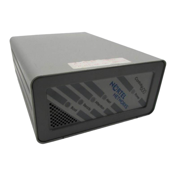 Nortel 600 Installation Manual