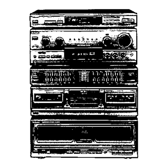Technics SD-S7325 Operating Instructions Manual