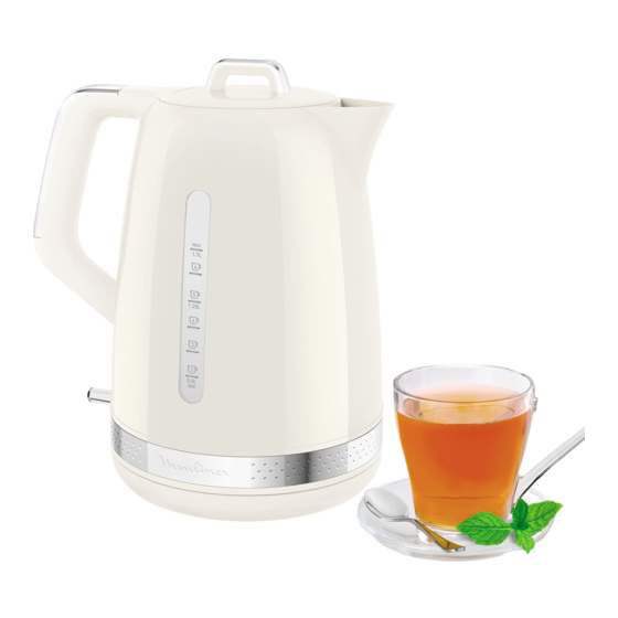 User Manuals: Moulinex BY320 Electric Kettle