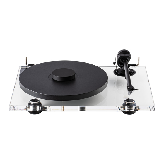 Pro-Ject Audio Systems XA B Manuals
