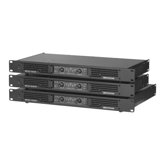 JB Systems amp 100.2 Operation Manual