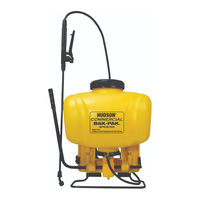 Hudson Bak-Pak 13194 Product Instructions