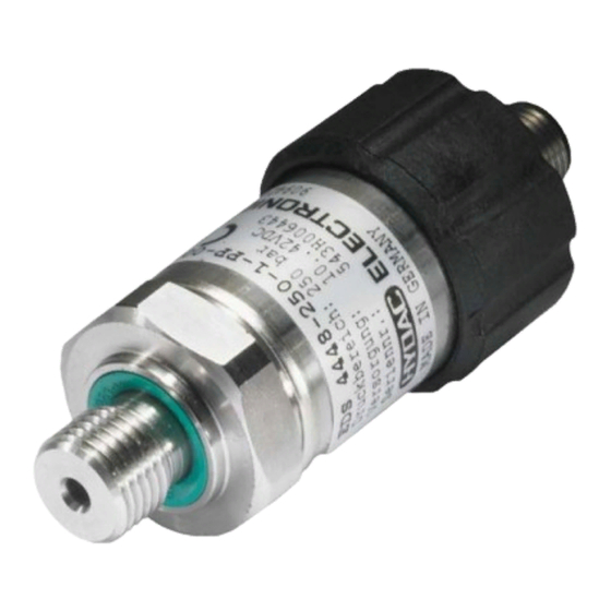 HYDAC ELECTRONIC EDS 4000 User Manual