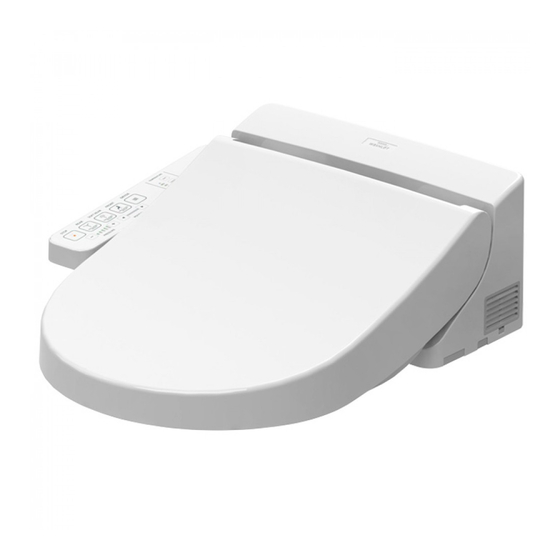 Toto Washlet EK20 Installation Manual