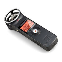 Zoom H1 Operating