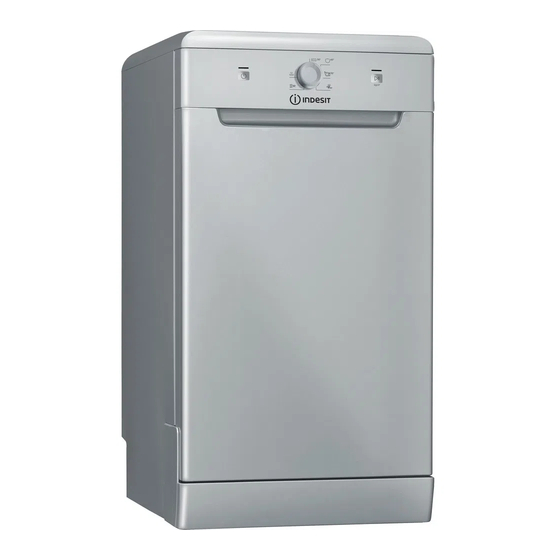 Indesit DSFE 1B10 S Health & Safety And Installation Manual