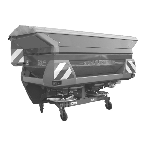 Amazone ZA-M Profis Hydro Operating Manual