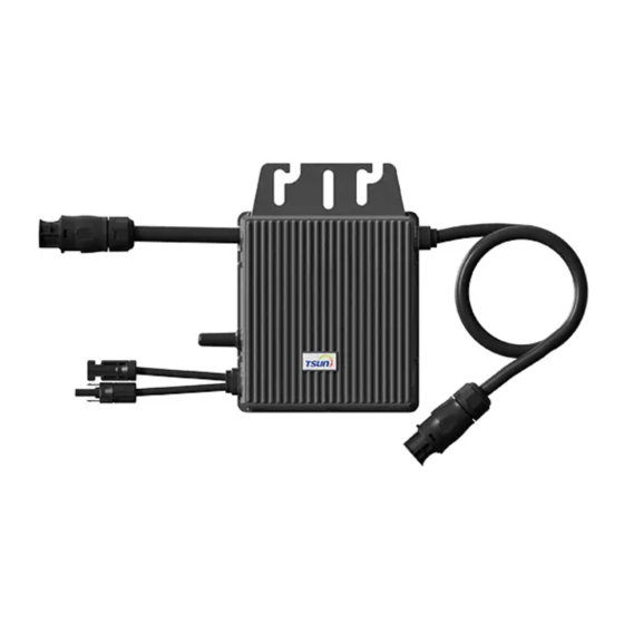 Tsun TSOL-MS800 Quick Installation