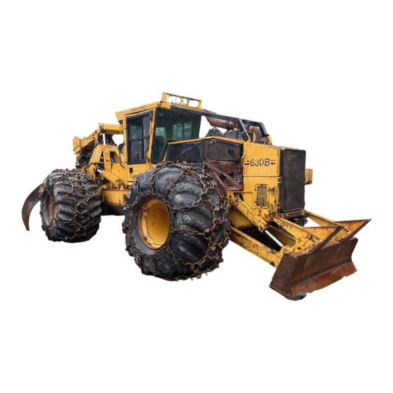 Tigercat 630B Operator's Manual