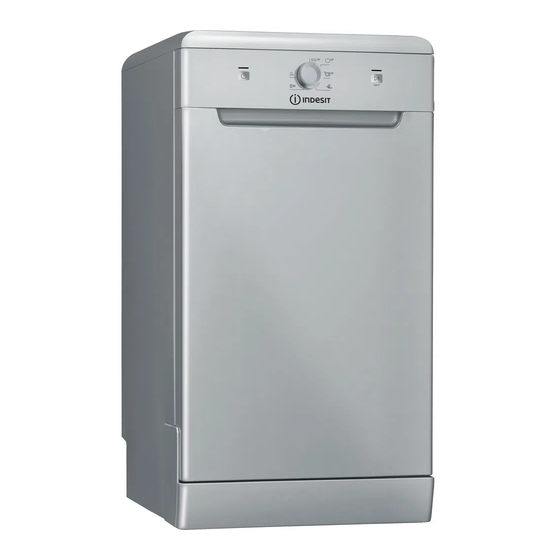 Indesit DSFE 1B10 S Daily Reference Manual