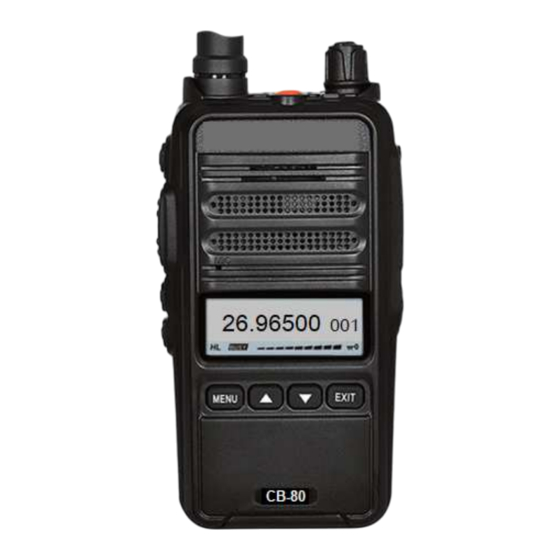 JOPIX CB-80 Instruction Manual