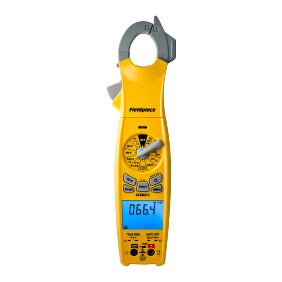 Fieldpiece SC660 Operator's Manual