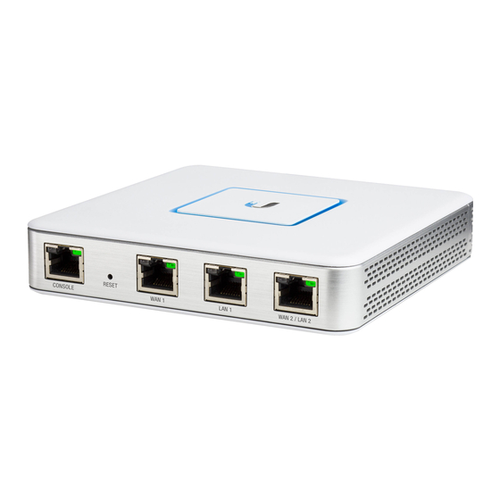 Ubiquiti UniFi USG Quick Start Manual