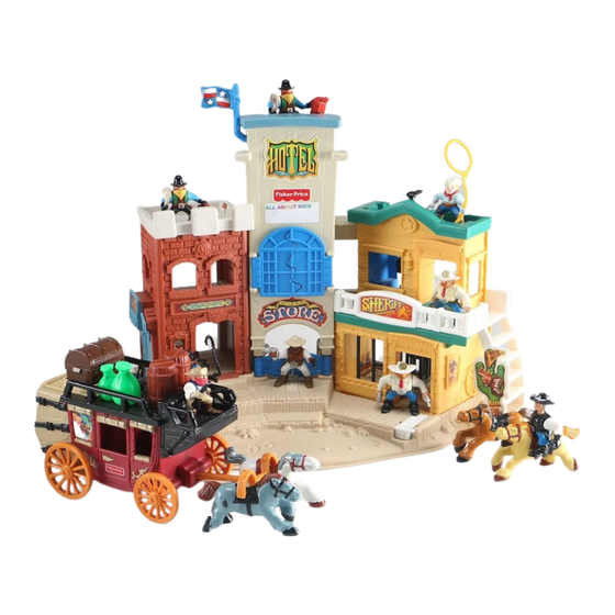 Fisher-Price Great Adventures Wild Western Town Instructions