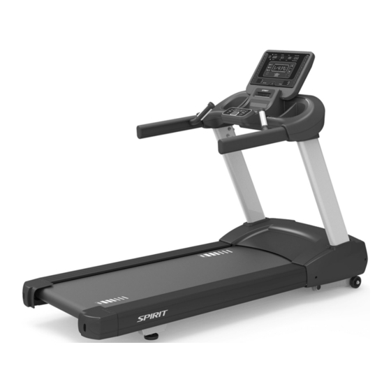 Dyaco SPIRIT CT800 Owner's Manual