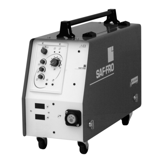 Saf-Fro DV 405 Safety Instruction For Use And Maintenance