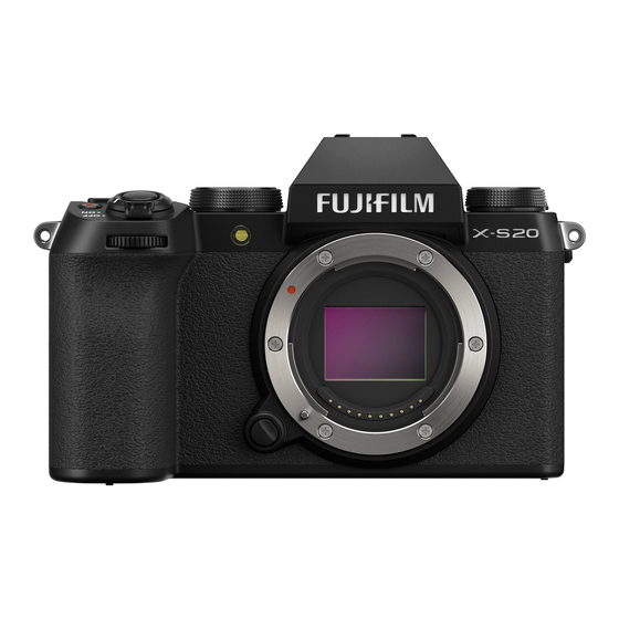 FujiFilm X-S20 Owner's Manual