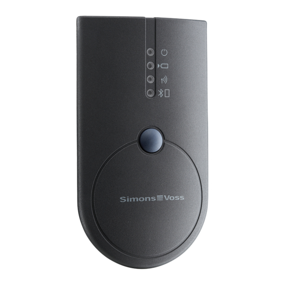 Simons Voss Technologies SmartCD2.G2 Quick Manual