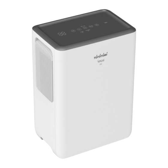 Toyotomi SONZAI plus TDE-16GSP23 User Manual
