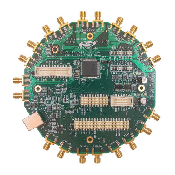 Silicon Laboratories Si5365-EVB User Manual