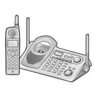 Panasonic TG6500B - Cordless Phone - Operation Operating Instructions Manual