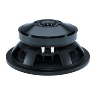 B&C Speakers Subwoofer 12TBX100 Specification