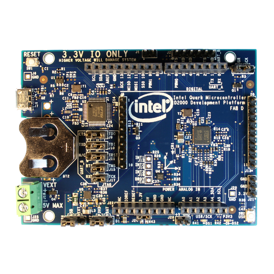 Intel Quark D2000 User Manual