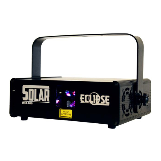 Eclipse Solar RGB-700 User Manual
