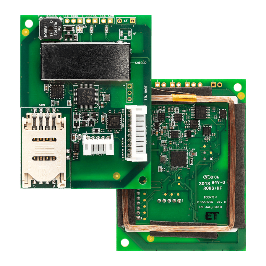 Identiv uTrust 5501 F HF+LF Integration Manual