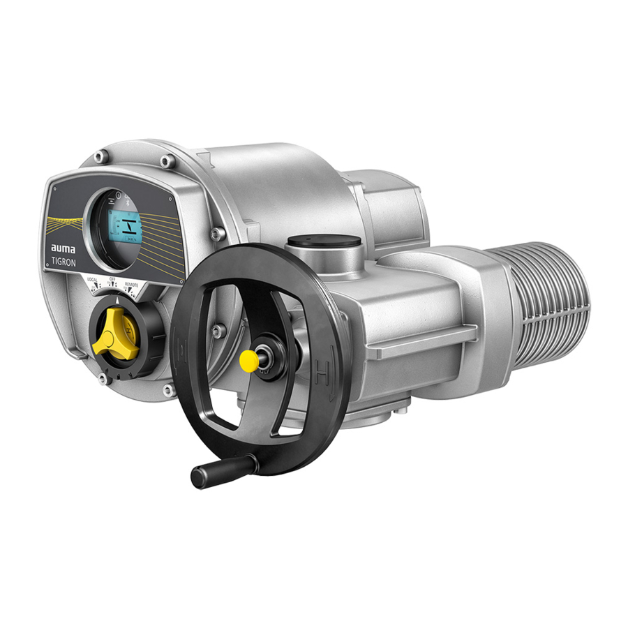 AUMA TIGRON TR-M30X Manual