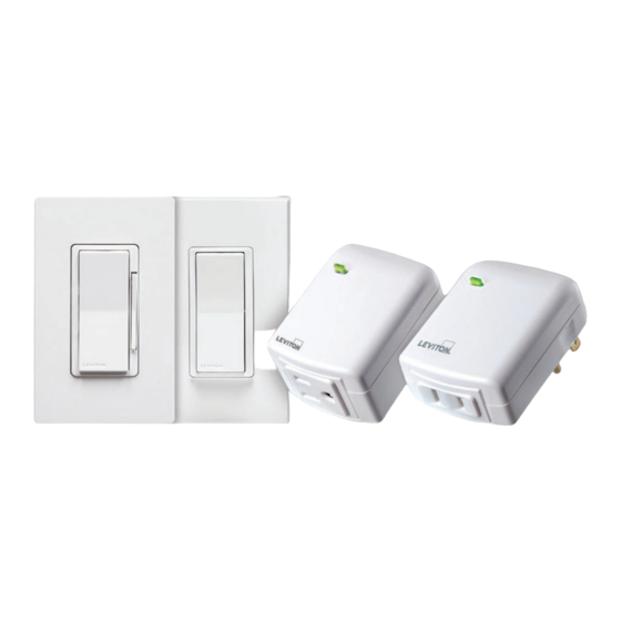 Leviton Decora Smart DG6HD Getting Started Manual