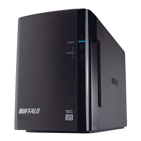 Buffalo DriveStation Duo HD-WH4TU3R1 Manuals