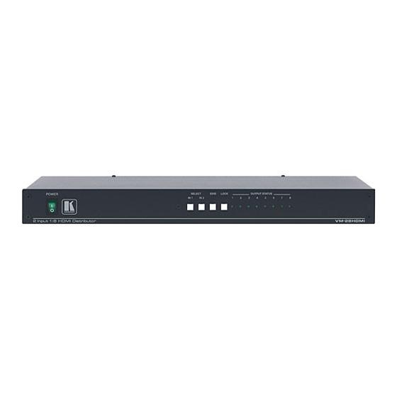 Kramer VM-212HDMI User Manual