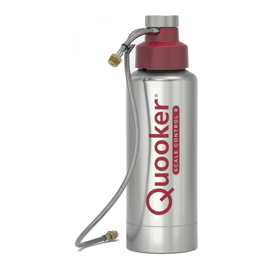 Quooker Scale Control Plus Manual