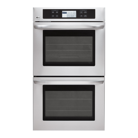 LG LWD3081ST User Manual