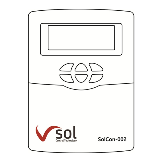 Sol SolCon-002 Operation Manual