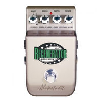 Marshall Amplification EFFECT PEDAL RG-1 REGENERATOR Owner's Manual