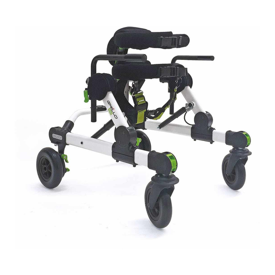 Ormesa Grillo Front-drive gait trainer Use And Maintenance Handbook