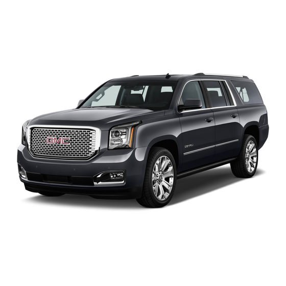 GMC DENALI 2017 Owner's Manual