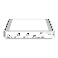 Sennheiser SZI 1029 Quick Manual