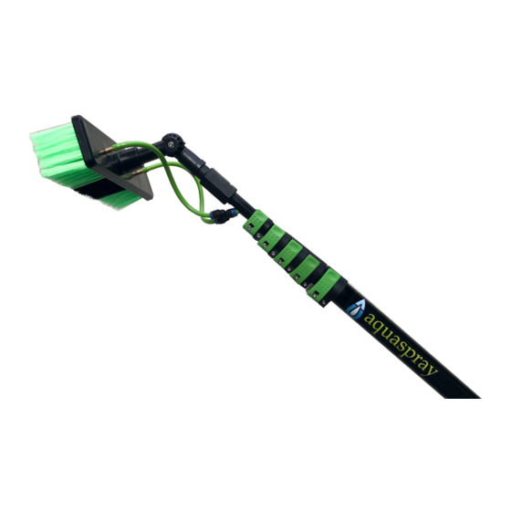 KIAM Aquaspray Telescopic Water Fed Pole Instruction Manual