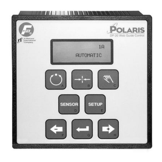 Maxcess Fife Polaris DP-20 User Manual