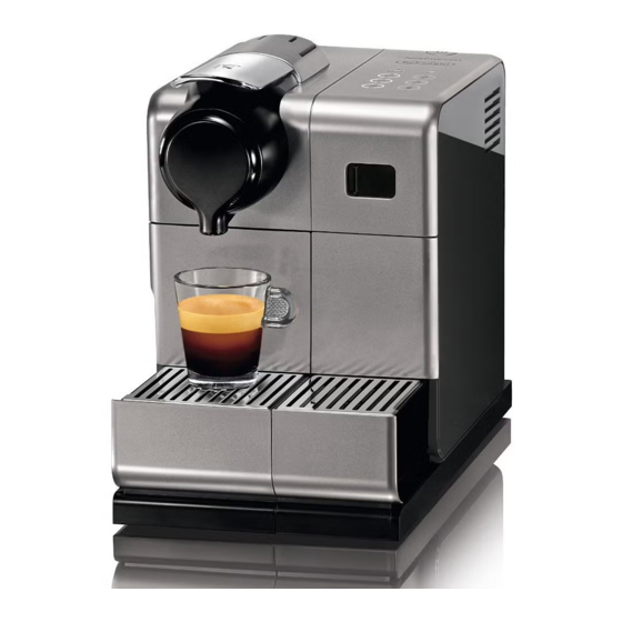 DèLonghi NESPRESSO My Machine Lattissima Touch ENV90.B Manuals